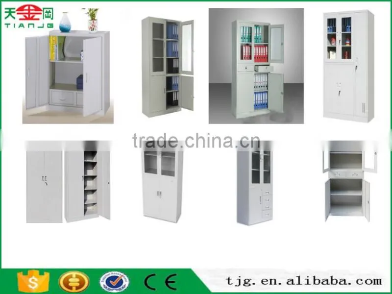 TJG Taiwan Large Storage 3 Drawer Filing Cabinet Movable And Drawer Pulls