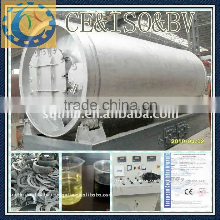 TYRE PYROLYSIS MACHINE FROM WASTE TYRE