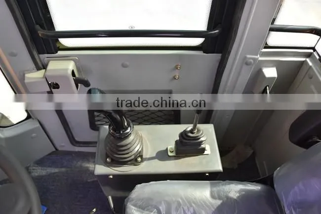 Made in China Earthmoving Mini Wheel Loader With Various Attachments