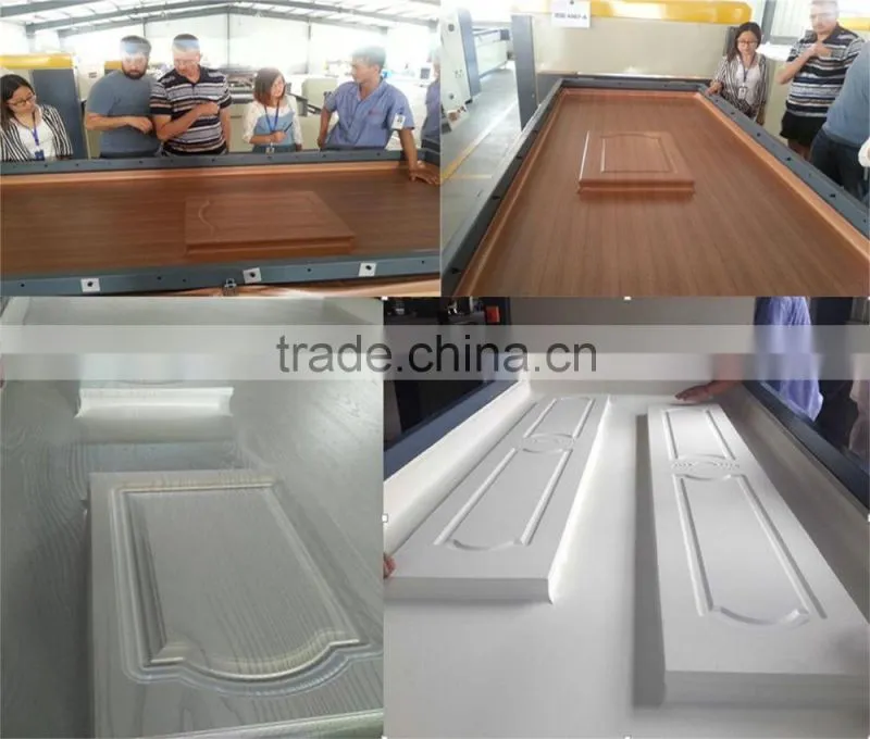 mdf board coating machine vacuum membrane press machine