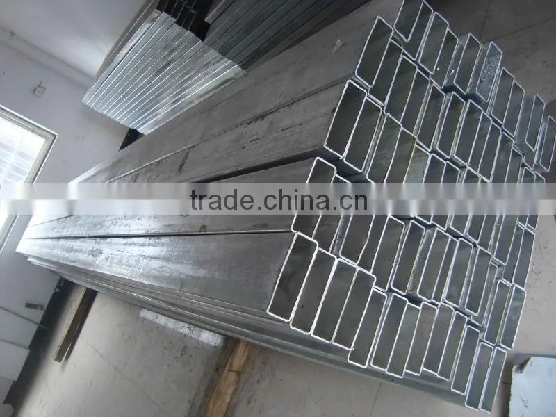 rectangle galvanzed steel pipe