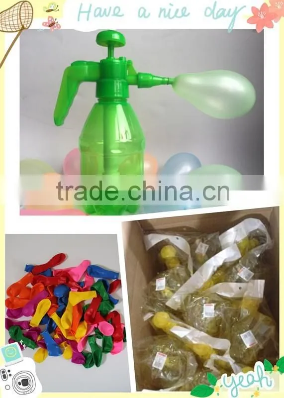 New!!!!!!! plastic water balloon pumper air pressure sprayer