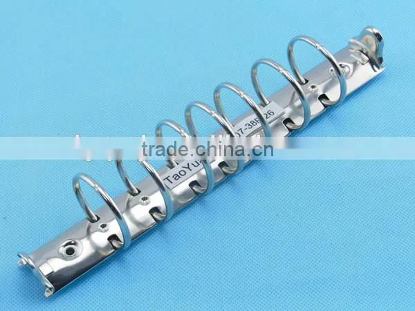 China high quality low price metal 7 ring binder mechanism