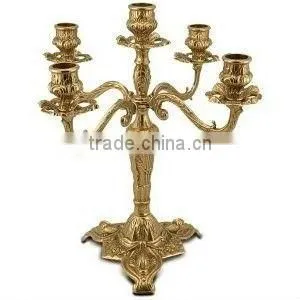 Elegant Artistic Crystal Candelabra