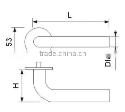 Stainless Steel Door Handle