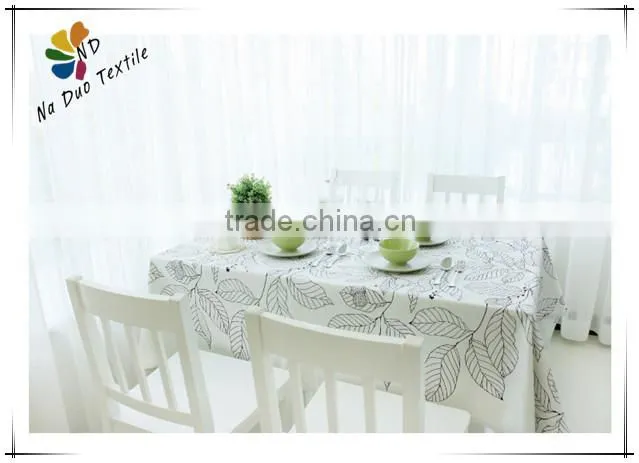 Printed Linen Table Cloth
