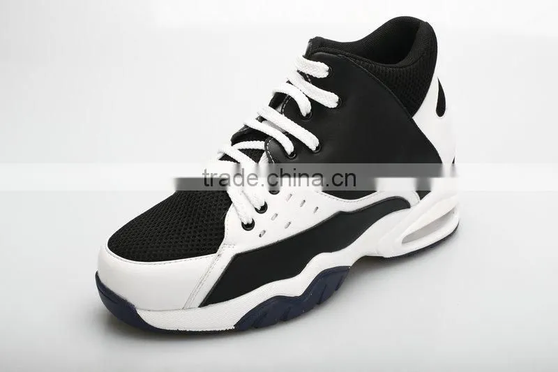 2016 newest fashion height increasing 10cm men basketball shoes