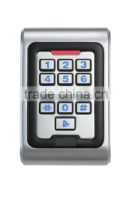 Single door wiegand rfid reader access control keypad
