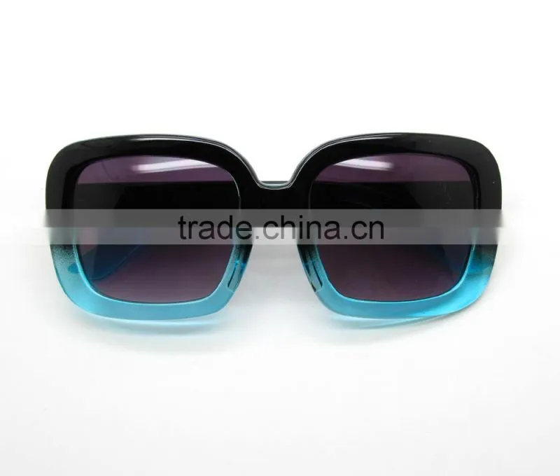 Square oversized fashion sunglasses women's summer leisure sun shades