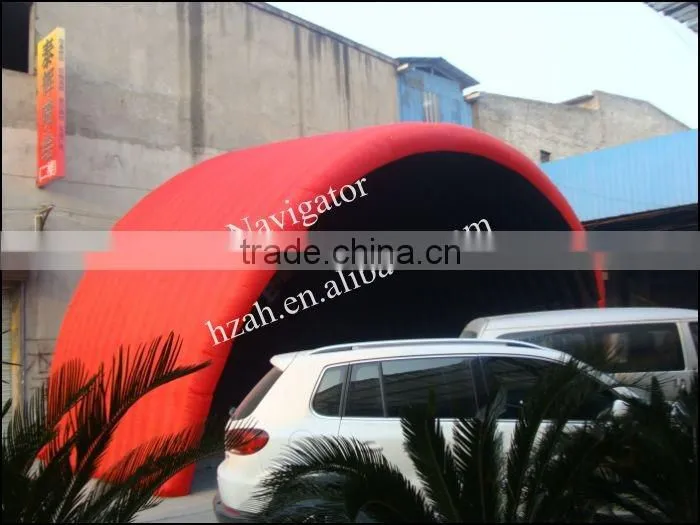 Red big Inflatable dome outdoor tent