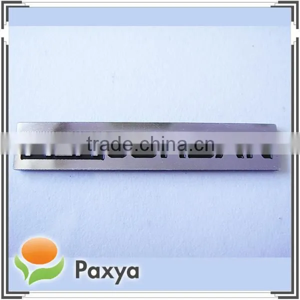 aluminum decorative sticker for wedding decoration