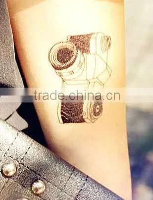 camera tatoo sticker