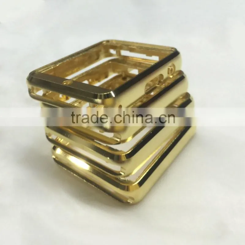 Apple watches border electroplating processing gold metal parts die casting finishing