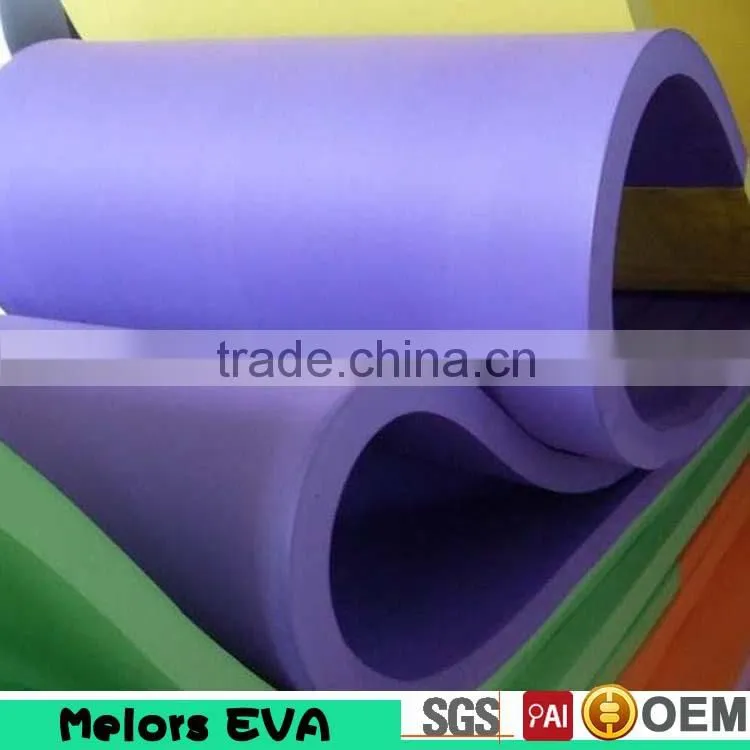 Melors high quality colorful eva foam roll/color metal sheet roll/sheet china manufacturer