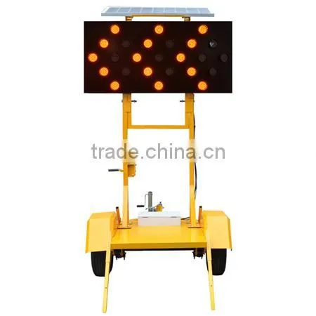 Trailer mounted LED Arrow Board