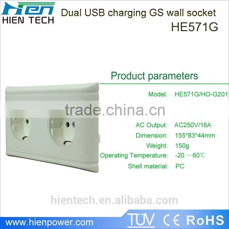 Gemeny type floor power socket outlet floor box socket