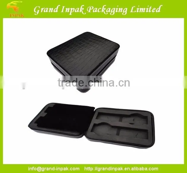 Portable cardboard leather watch gift box