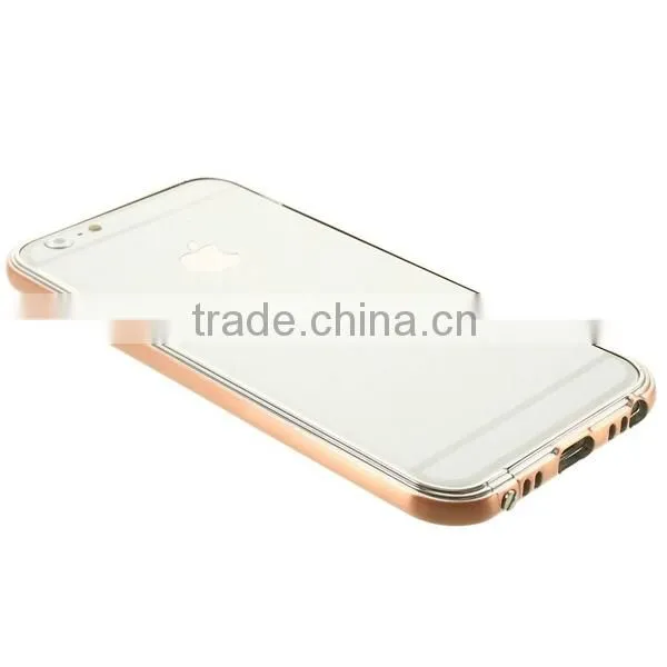 Luxury Aluminum Ultra-thin Back Cover Metal Case for Apple iPhone 6 & 6 Plus