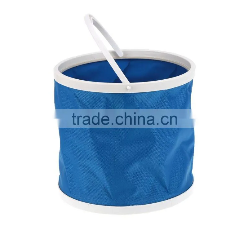 Canvas Folding Bucket Outdoor Portable Fishing Bucket Fishing Tackle