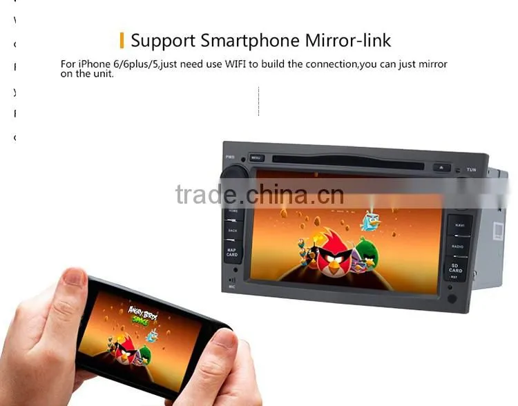 2 din 4x50W Gray Screen car dvd player with GPS for Opel Antara from 2005