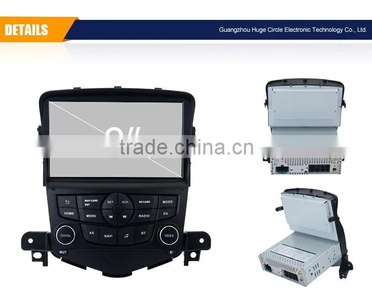 8 Inch 2 din Black screen stereo sounds CPU 1024 600 Android 1GB DDR3 car gps dvd player OEM for Chevrolet Cruze 2008 2011