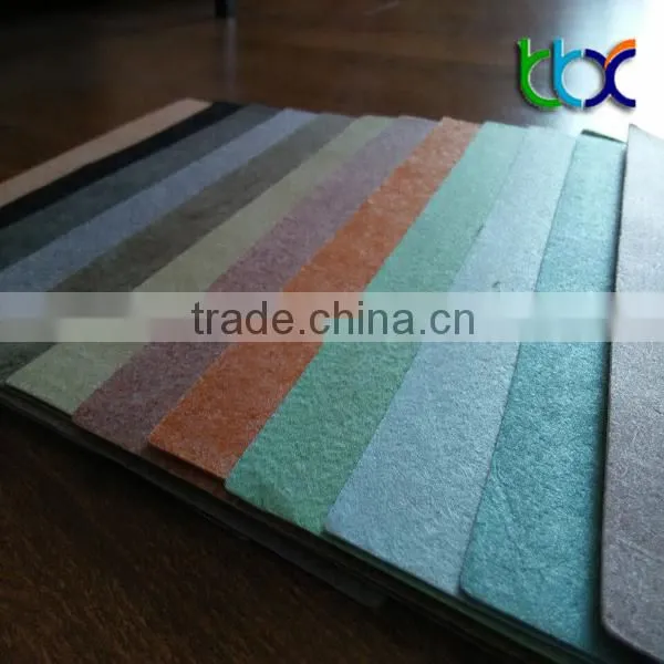 Well resistant shoe lining material non-woven imitation leather