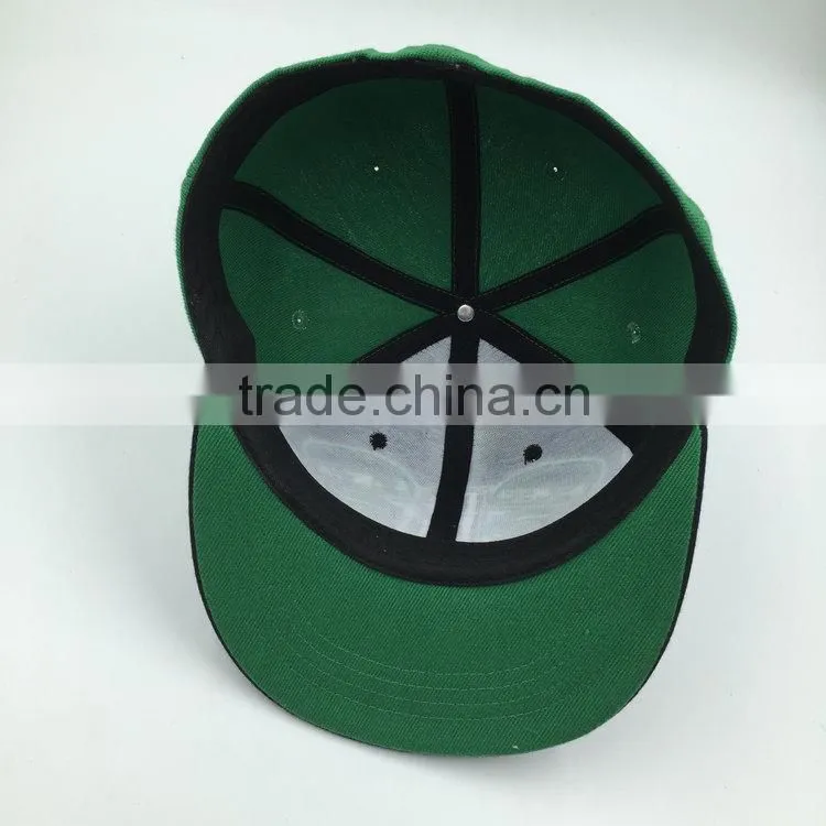 Custom design your own logo 5 panel snapback cap