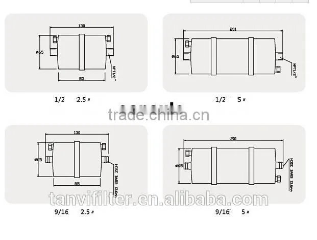 black capsule filter for ink jet printer