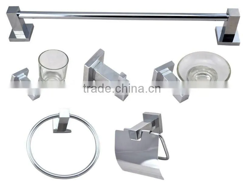wt-1074 Chrome Wall mounted hotel makeup bathroom mirror