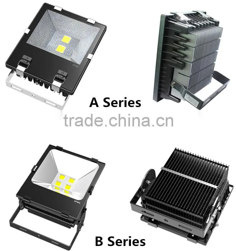 SAA certificated 150W IP65 waterproof MeanWell Driver led flood light