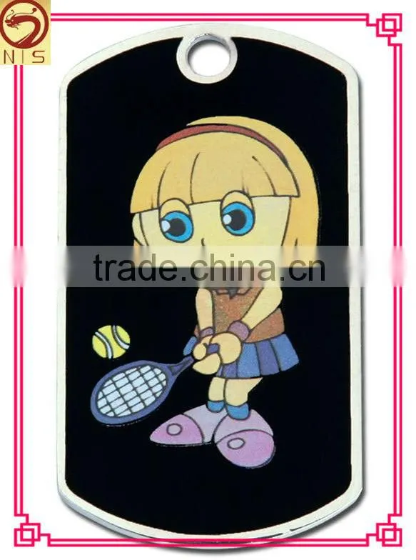 personalized engravedsports metal tag