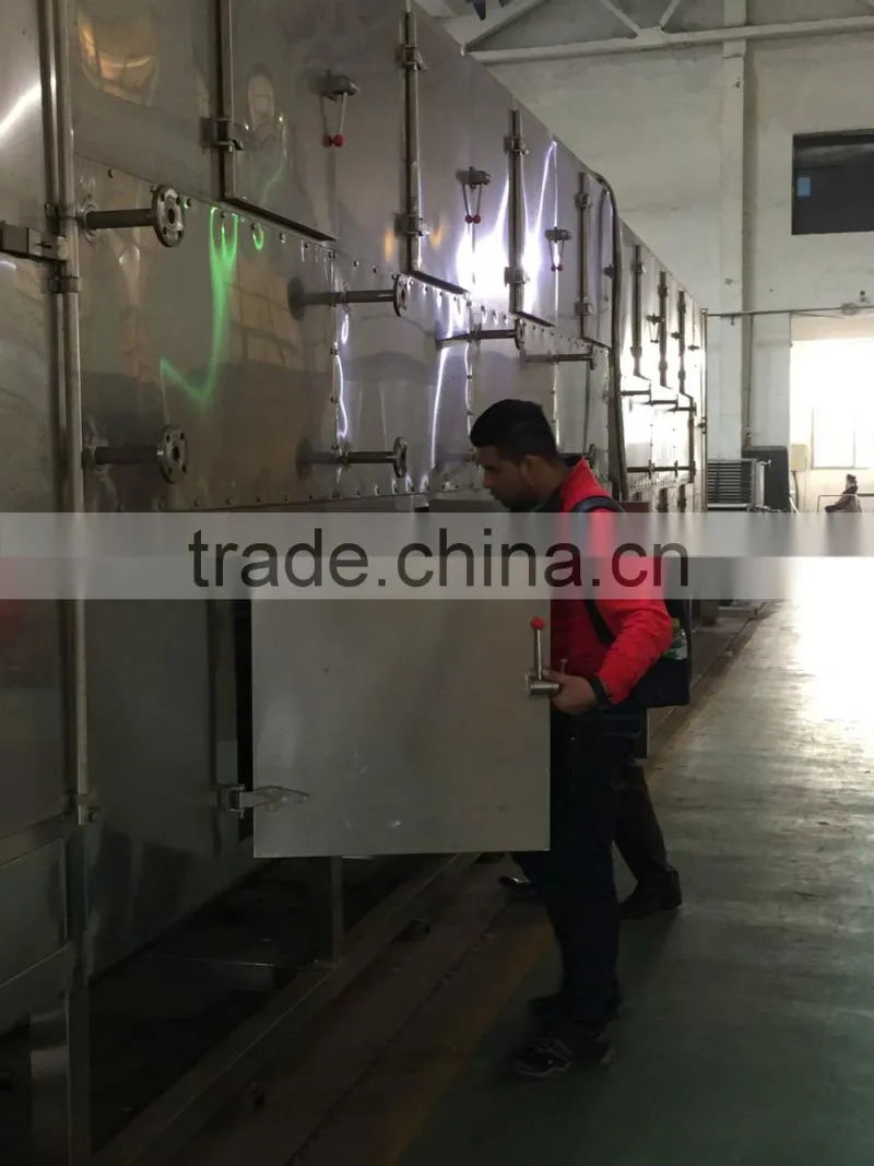 Mesh-Belt Dryer used in particle feed