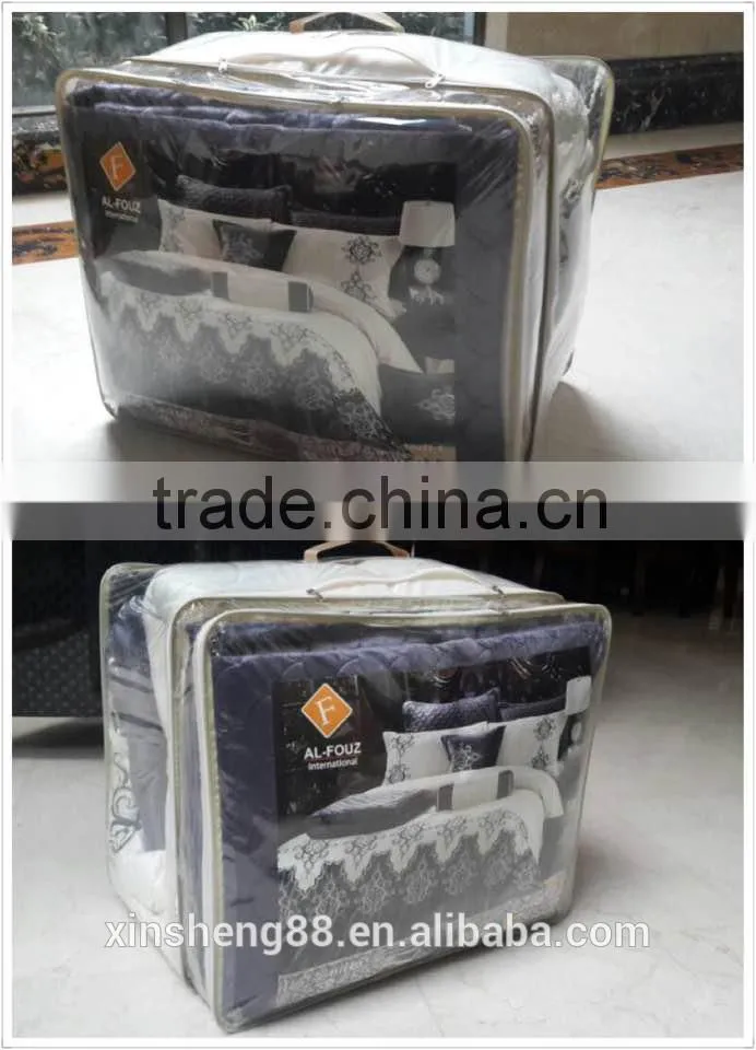 100% cotton reactive print 11pcs comforter set