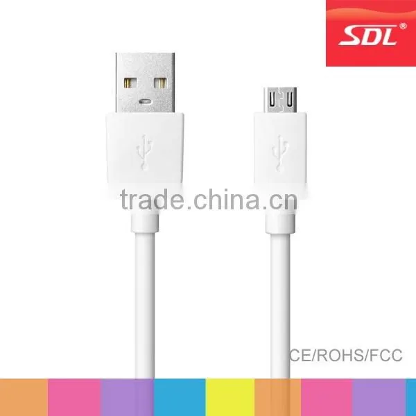 New 2016 usb data cable 2M Android micro usb cable 20-28awg copper wire
