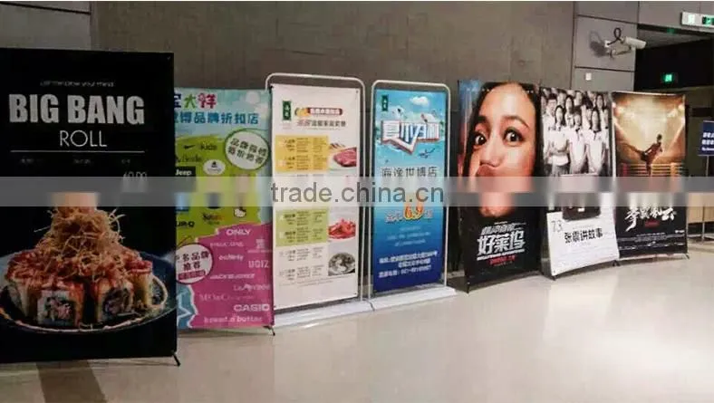 Iron Base, Water Injection Base, Door-like Shape Banner Display Stand,Display Rack