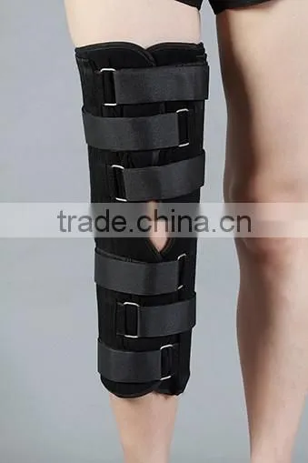 Black knee fixed set / Soft tissue injures protective medical knee brace