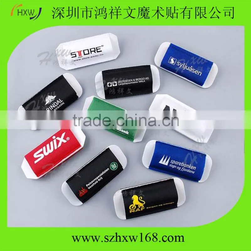 Custom Deluxe Rubber alpine skiing hook loop ski straps