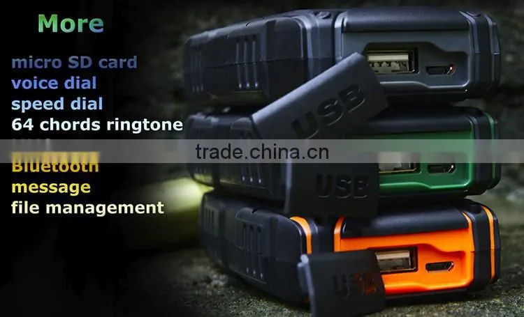 VKWORLD STONE V3 5200mAh Spreadtrum 6531CA 2.4 Inch Screen IP67 Waterproof Dustproof Dropproof Mobile Phone