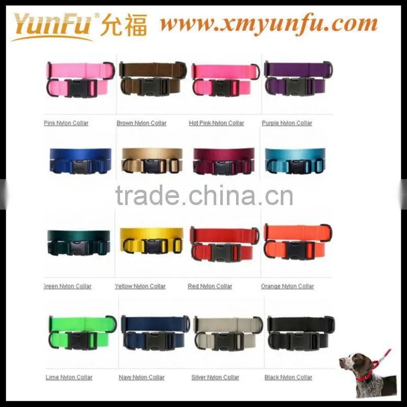 Wholesale Nylon Plastic Buckle remote vibrating dog training collar
