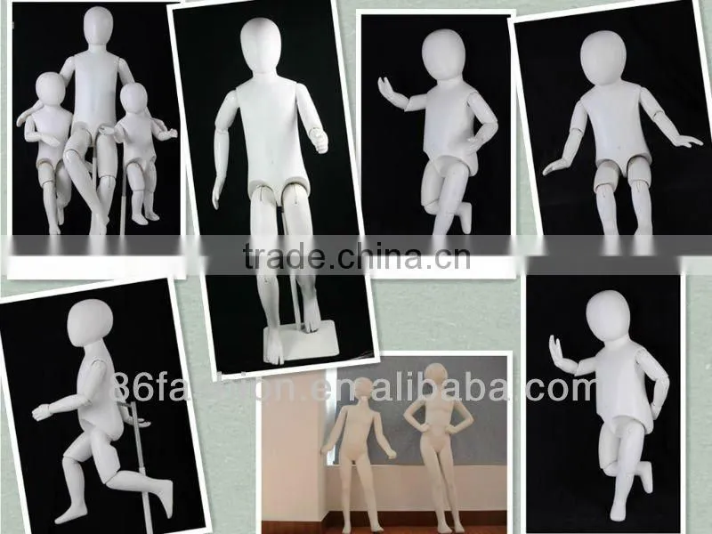 Fashion plastic children model mannequins