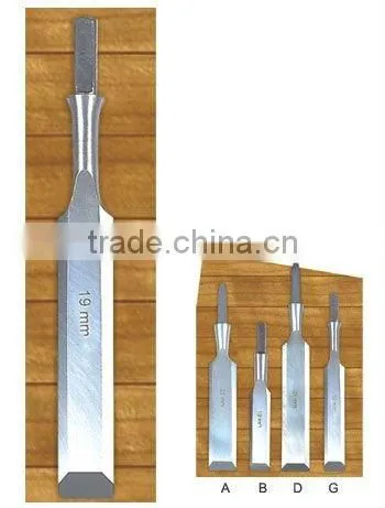Hot sales 6pcs Wood chisel set with PP and TPR handle