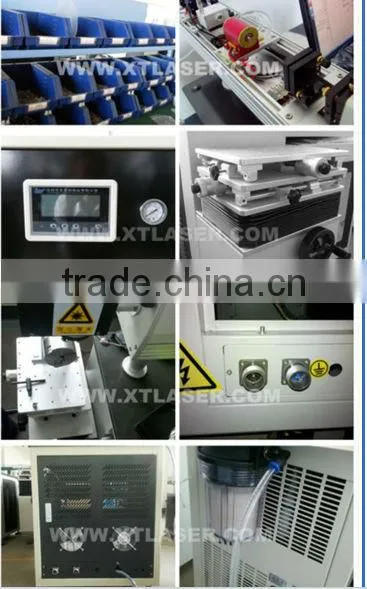 Bottum Price!! plastic housing enclosure 50w/75w/100w yag laser marking machine