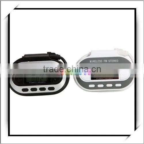Car MP3 Player using Wireless FM Transmitter Black