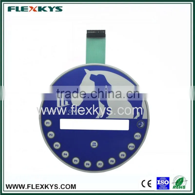 Professional factory red window membane keyboard