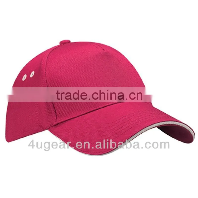 2014 new blank 6-panel baseball cap/baseball cap no logo no/logo design baseball cap