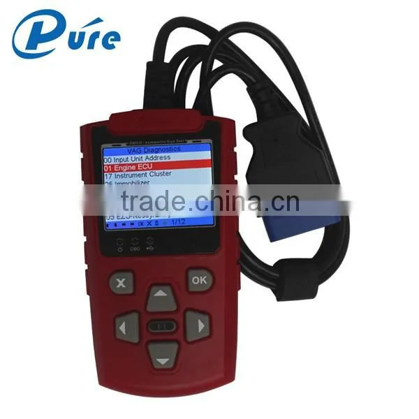 2016 NEW Arrival Super VAG IScancar VAG KM IMMO OBD2 Code Scanner Update Online Multi-functions for VW/AUDI