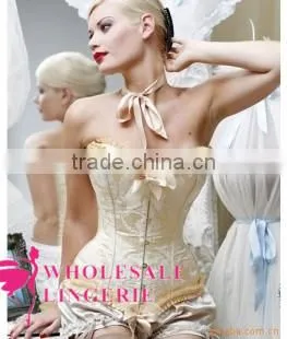sexy sweet floral waist training corset for girl