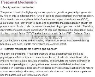 portbale PDT/LED machine for skin rejuvenation(CE approved)