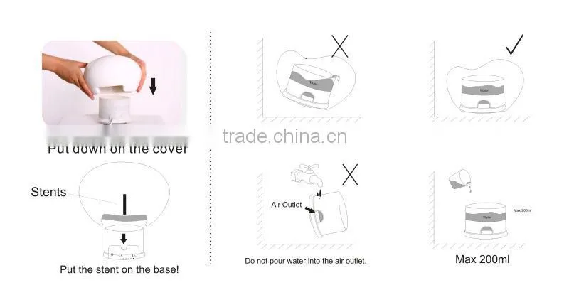 2014 Diffuser spa / Manual Humidity Control aromatherapy diffuser / lavender oil
