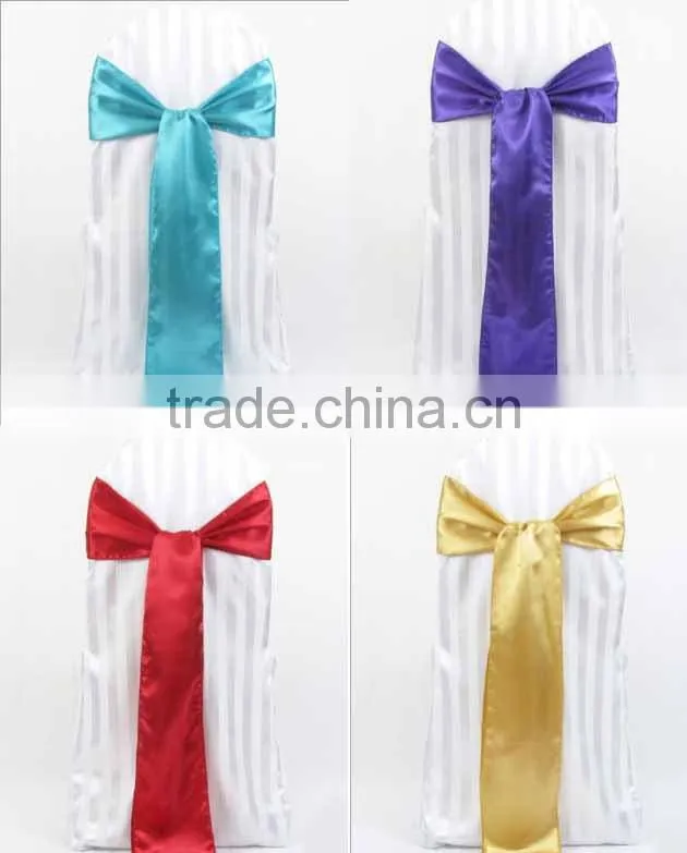 promotional blue chair sashes for wedding